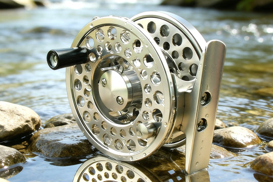 TREK Click‑Pawl Reel (2wt-4wt) - Silver