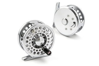TREK Click‑Pawl Reel (1wt-3wt) - Silver
