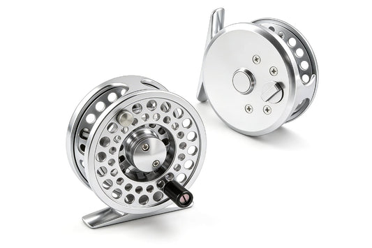 TREK Click‑Pawl Reel (1wt-3wt) - Silver