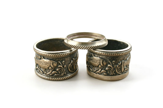 Trout Engraved Hardware Set