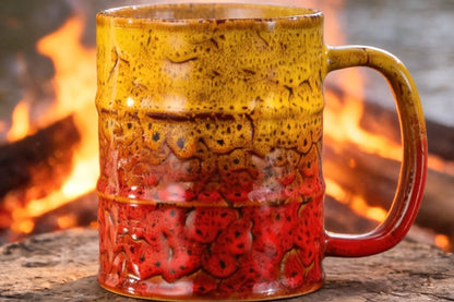Abstract Brown Trout Mug — 12oz