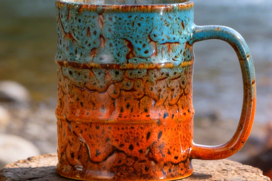 Abstract Brook Trout Mug — 12oz