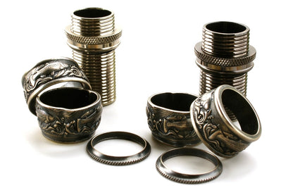 Trout Engraved Pocketed Hardware