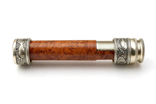 Trout Engraved Mortised Down-Locking Reel Seat
